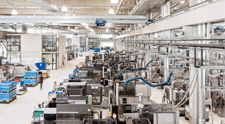 Ensinger location in Ergenzingen, Rottenburg