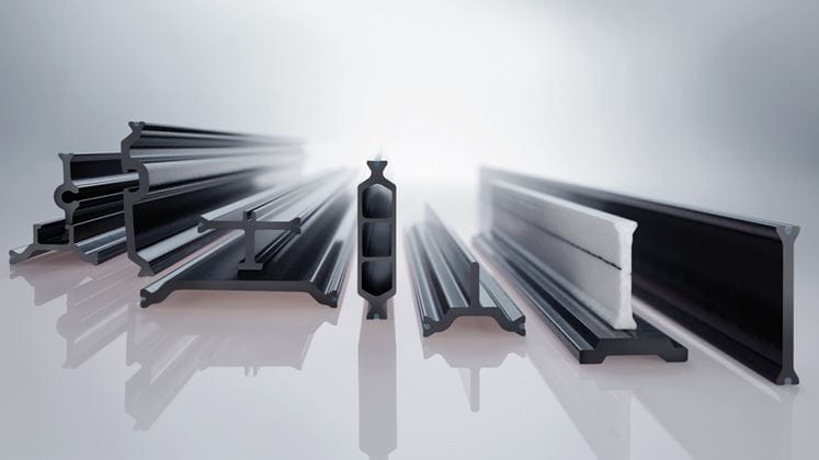 insulbar® insulating bars with vanishing perspective