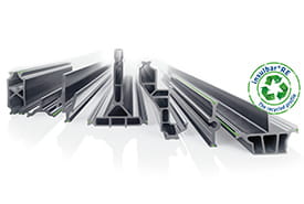 推出怡塑宝（insulbar®）RE型材，由100 % 可循环利用的聚酰胺制成