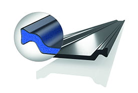 推出怡塑宝（insulbar®）LO型材 – 芯内密闭多孔结构，且λ值= 0.18 W/m.K 