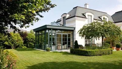 Classico giardino d’inverno, Vienna, Austria