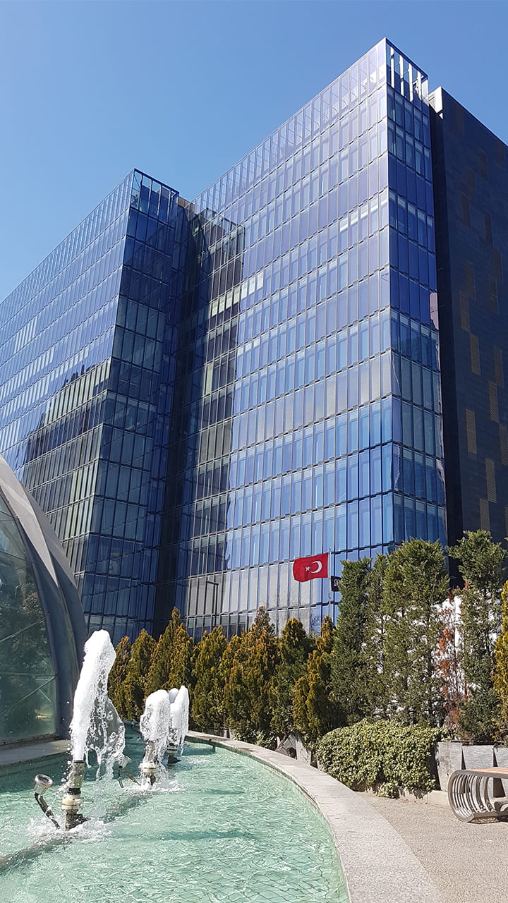 Das „Orjin Maslak“, ein 16-stöckiges Bürozentrum in Istanbul
