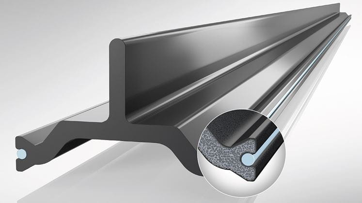 Barrette insulbar LI avec zoom sur la coquille lisse et noyau en mousse