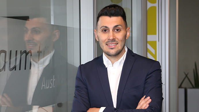 Responsable commercial Michele Giagnorio