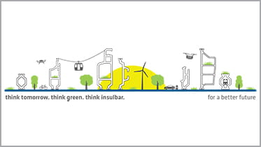 The city of the future built on insulbar insulating bars
