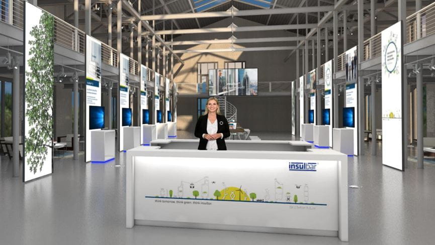 Virtueller Showroom von insulbar zur BAU 2021