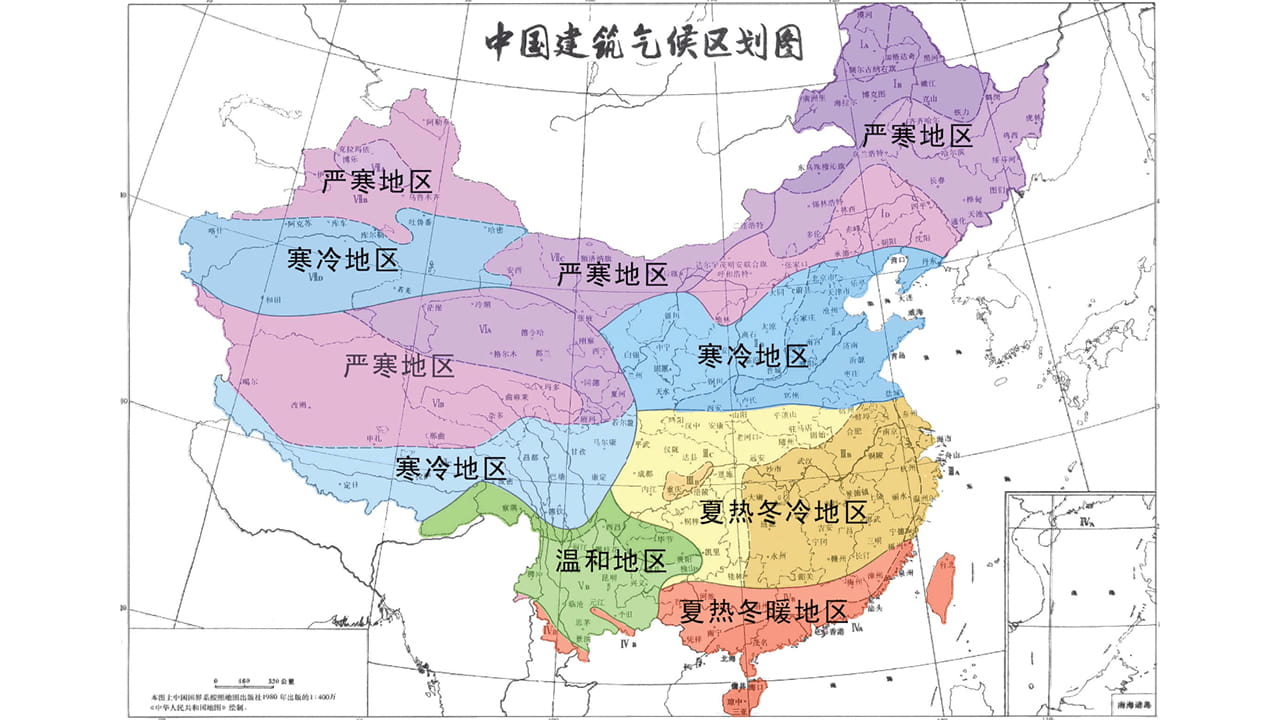 中国所处的气候带