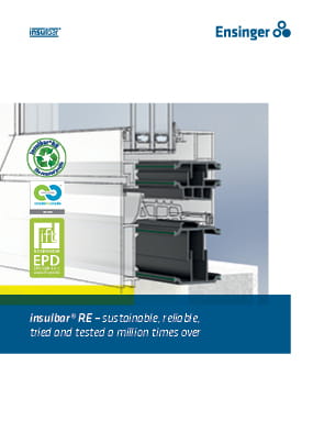 Title page of insulbar RE brochure 